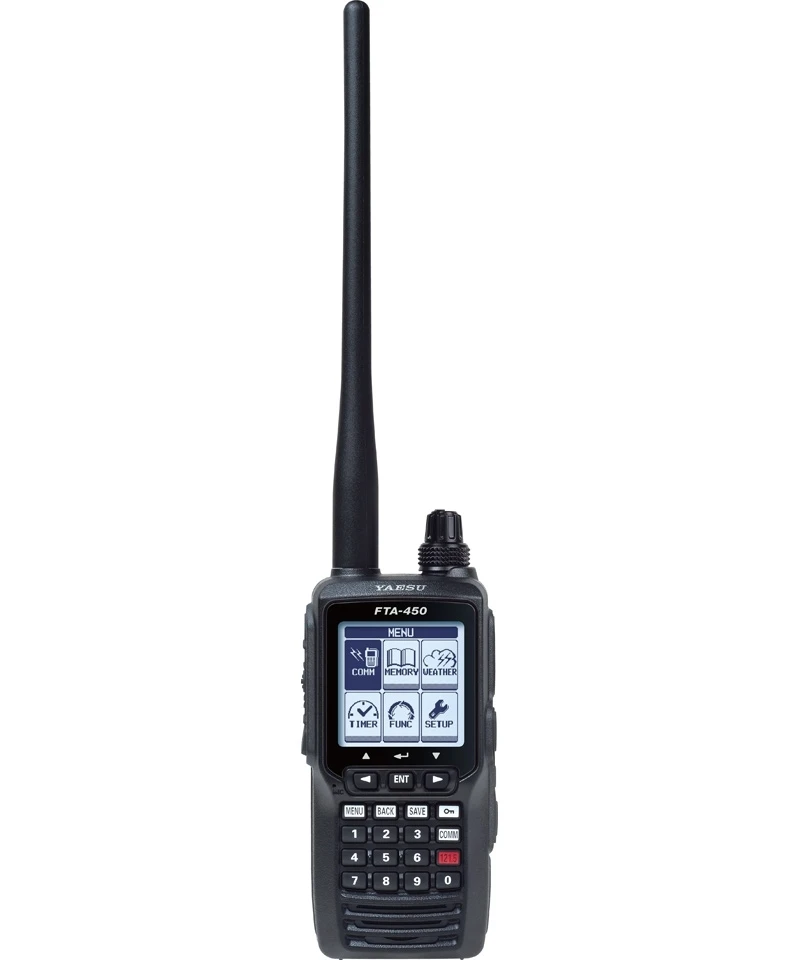 Yaesu FTA-450L Handheld Radio - 8.33 / 25 kHz Channel Pitch