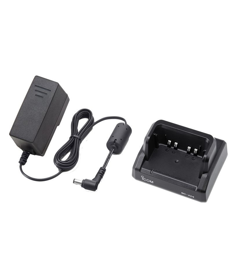 ICOM Fast Charger for Li-Ion Battery Pack of IC-A25NE / -A25CE (BC-224) - incl. Power Supply