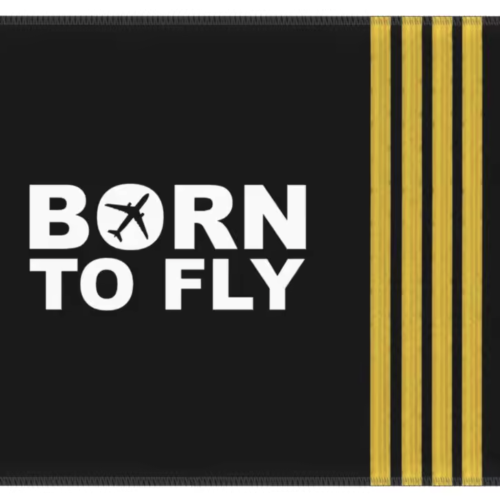 Tapis de souris Born to fly